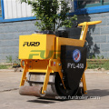 Walk Behind Single Steel drum vibratory road roller for soil compaction FYL-450